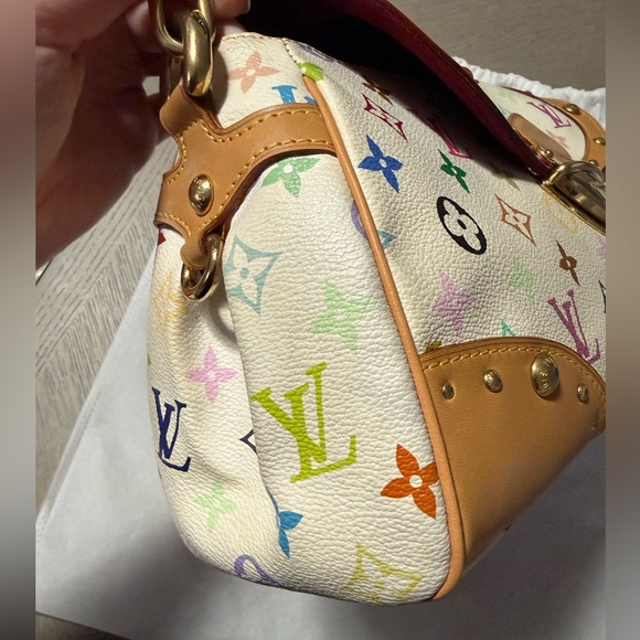 Unlisting Soon Louis Vuitton Murakami Beverly MM Monogram Shoulder Multicolore - Picture 16 of 16